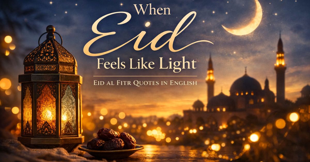 Eid al fitr quotes in english