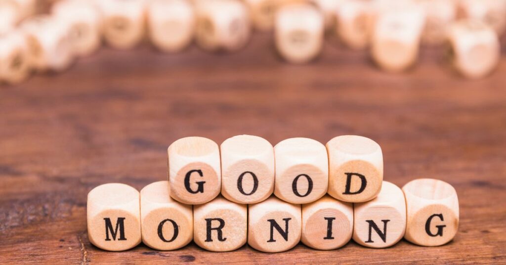 good morning love message