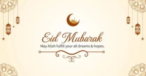 wishing for eid mubarak