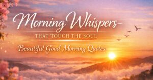 beautiful good morning quotes