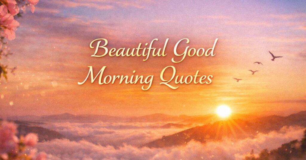 good morning quotes beautiful