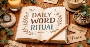 daily word ritual