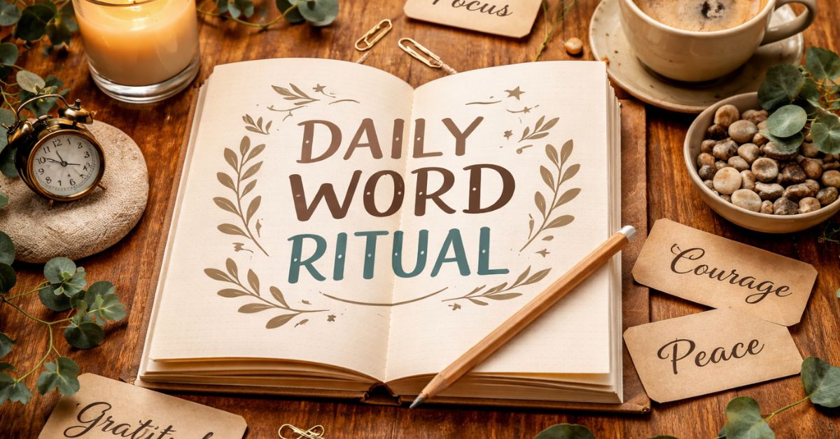 daily word ritual