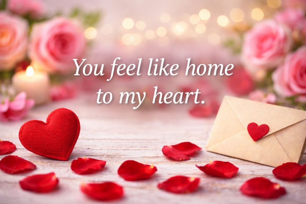 romantic messages for him