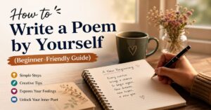 how to write a poem by yourself