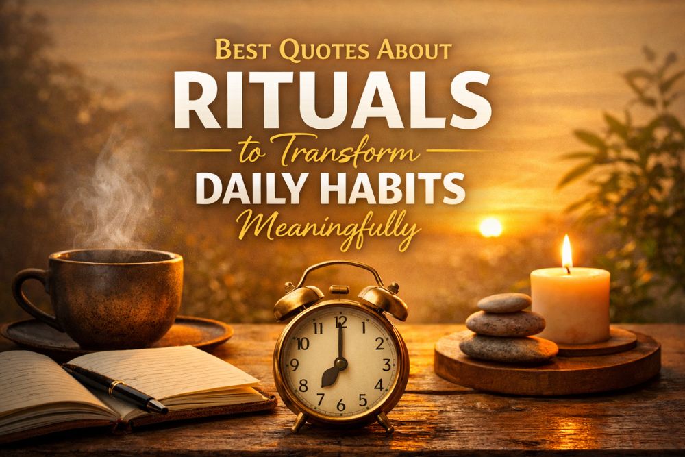 Best Quotes About Rituals