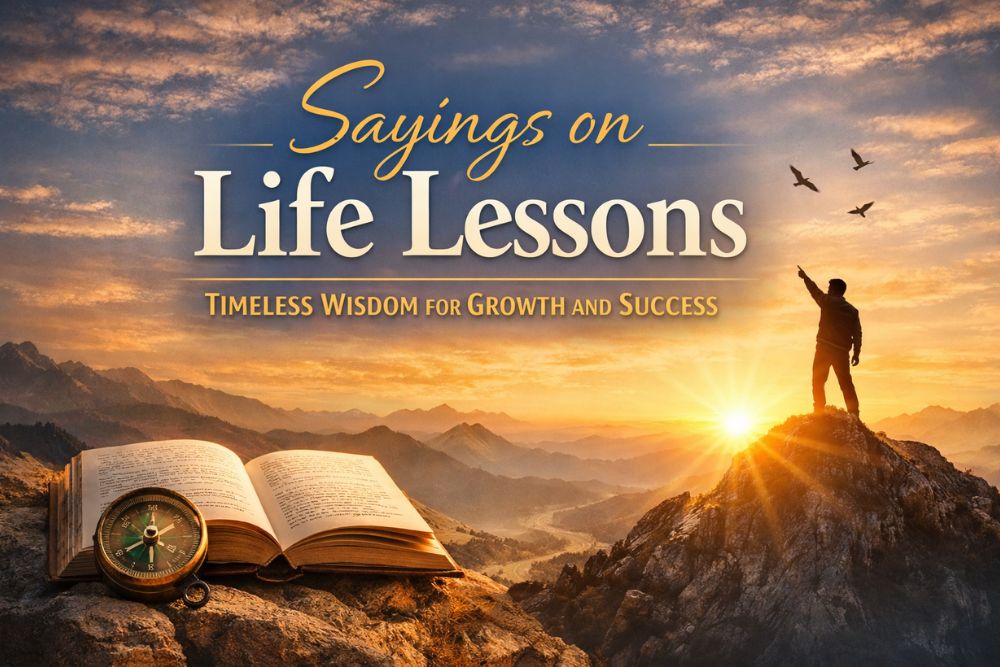 sayings on life lessons
