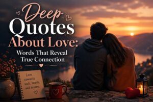 deep quotes about love