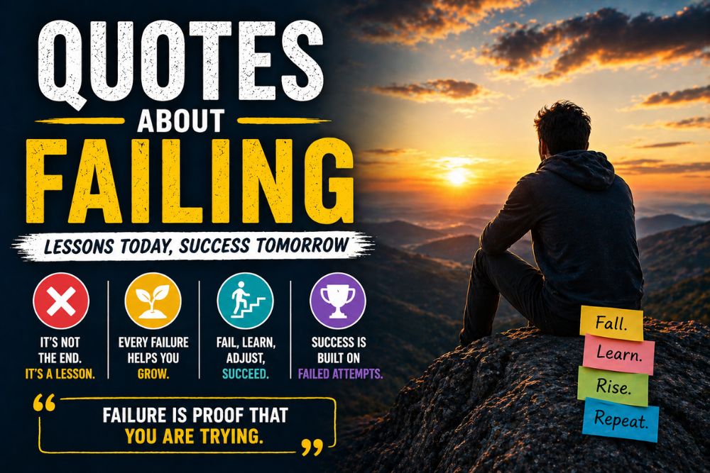 quotes about failing