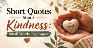 short quotes about kindness