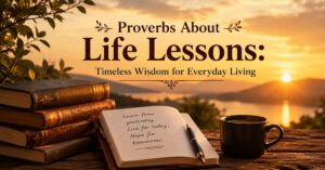 Proverbs About Life Lessons