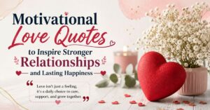 Motivational Love Quotes
