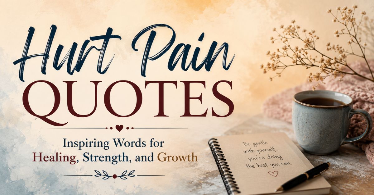 Hurt Pain Quotes