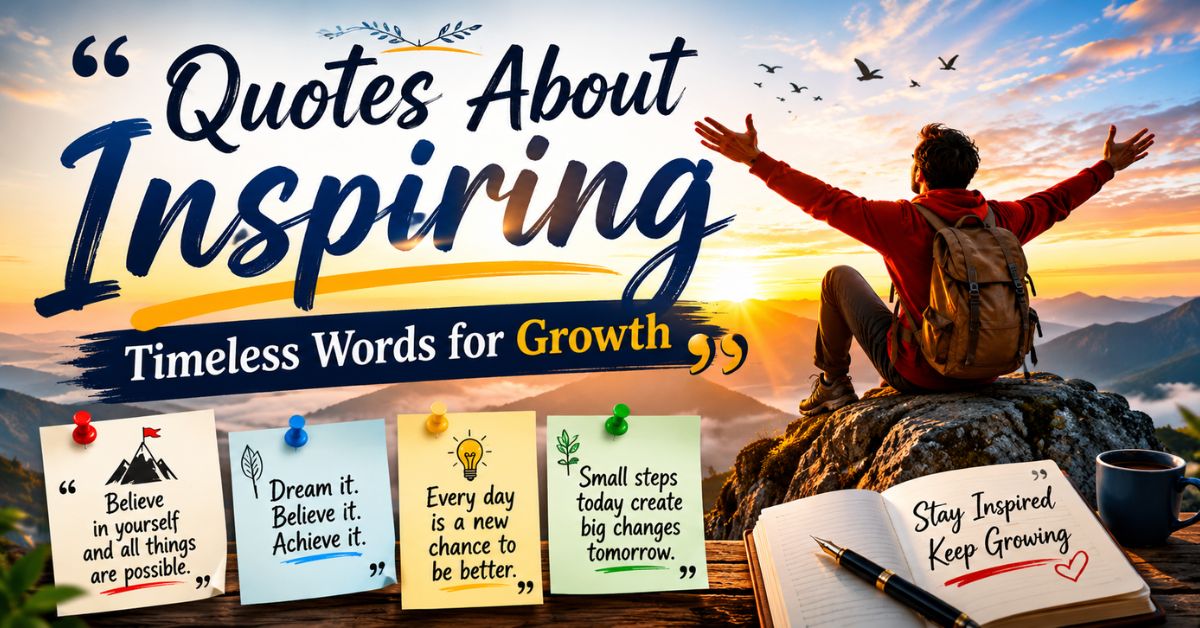 quotes about inspiring
