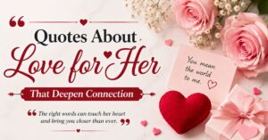 quotes about love for her