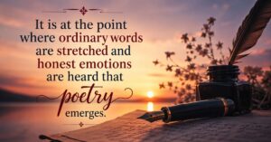 The Purpose of Poetry